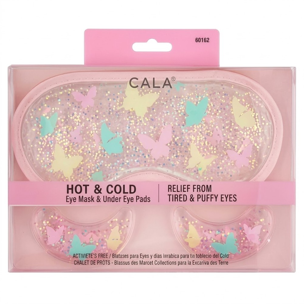 Almohadillas P/Ojos Cala + Mascara Butterfly