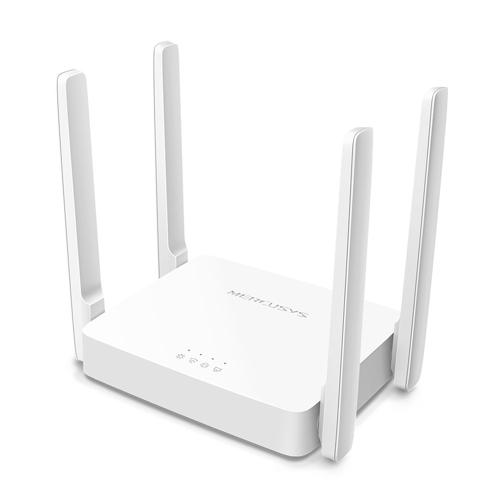 Router Wi-Fi Mercusys AC10 AC1200 4 Antenas DualBand - Blanco