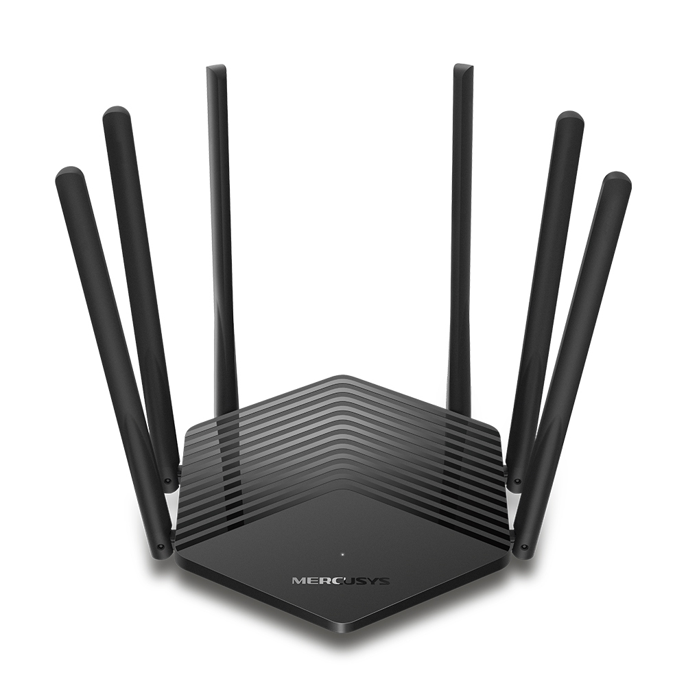Router Wi-Fi Mercusys MR50G AC1900 6 Antenas DualBand Gigabit 2.4GHz/5GHz - Negro