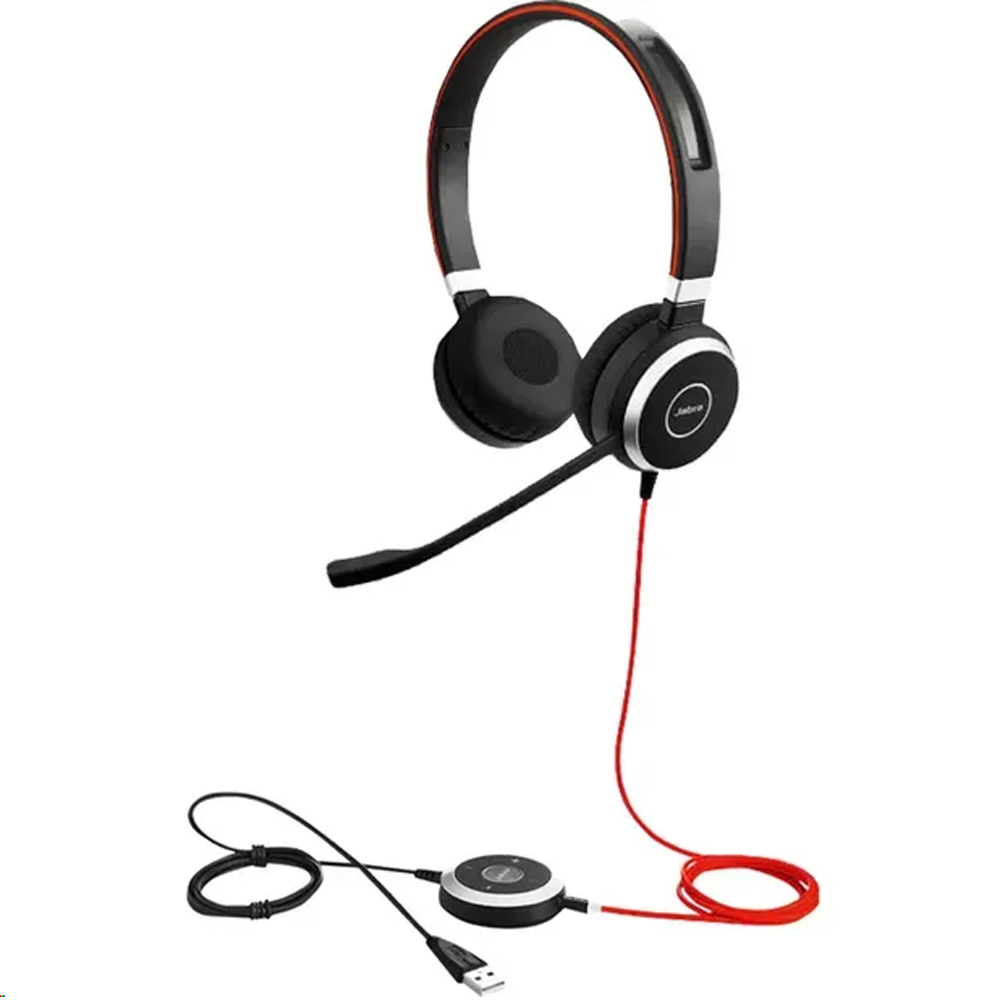 Auricular Jabra GN Evolve 40 HSC017 Stereo/USB/3.5mm - Black (Con Estuche)