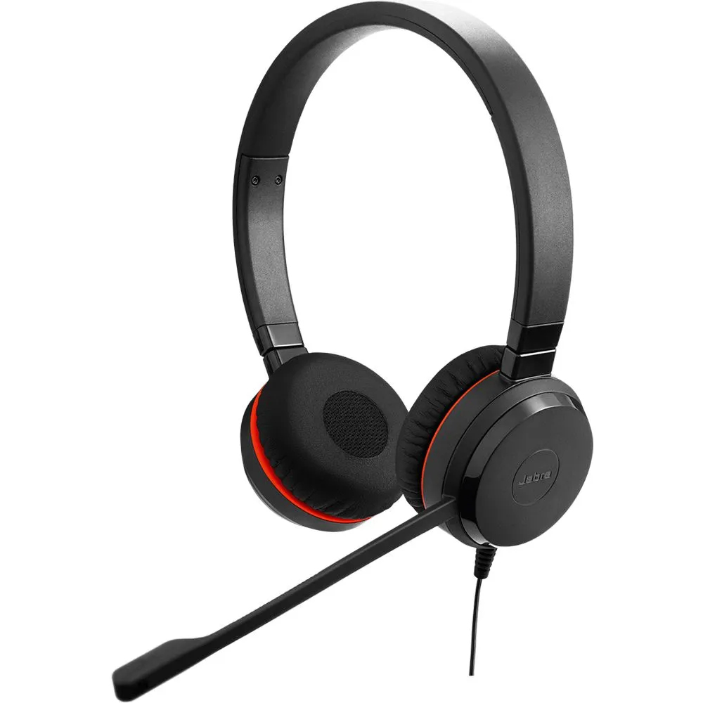 Auricular Jabra GN Evolve 30 II HSC060 Stereo/USB/3.5mm - Black (Con Estuche)