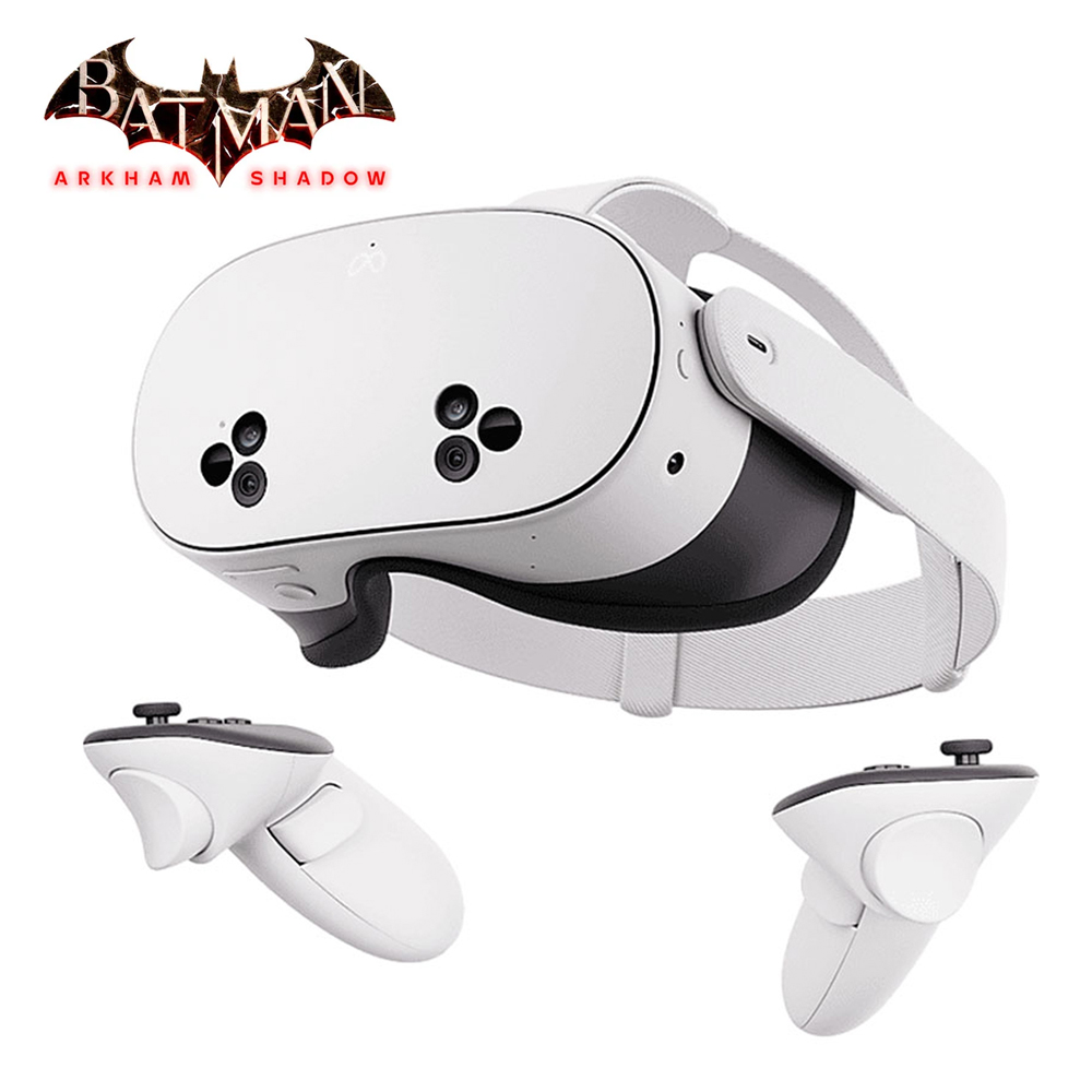 Lentes VR Meta Quest 3S Batman Arkham Shadow 128GB 25221 - White
