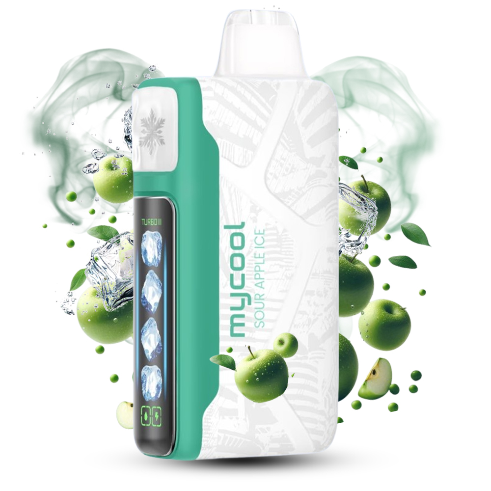 Vape Desechable ElfBar Ice King 40000 Puffs con 5% Nicotina - Sour Apple Ice