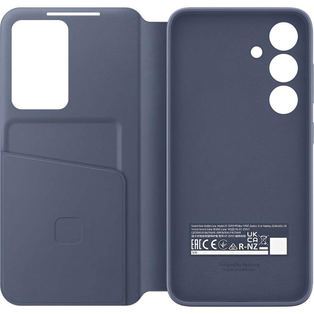 Funda para Samsung S24 Clear View EF-ZS921CVEGWW Wallet - Violet