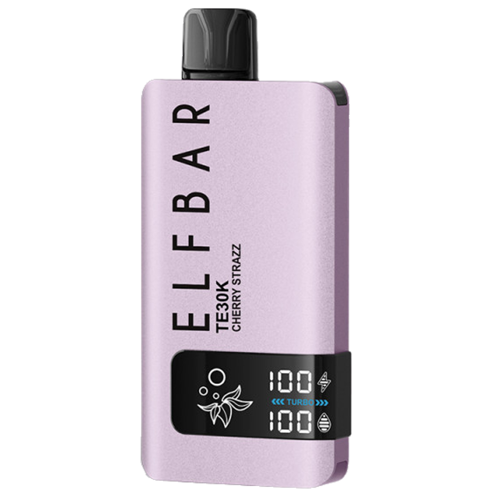 Vaper Desechable Elfbar TE30000 30000 Puffs con 5% Nicotina - Cherry Strazz