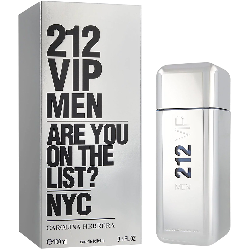 Perfume Carolina Herrera 212 VIP Men EDT Masculino - 200mL