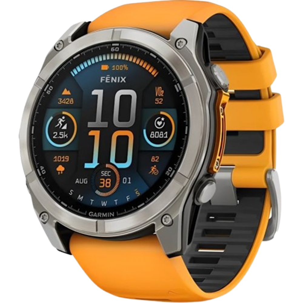 Reloj GPS Garmin Fenix 8 de 51mm Amodel 010-02905-10 - Orange