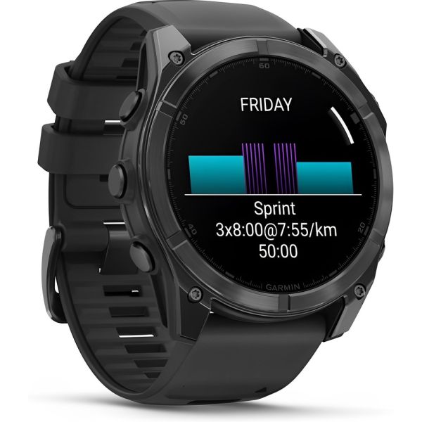 Reloj Garmin Fenix 8 010-02905-00 51MM/Amoled/GPS - Gray