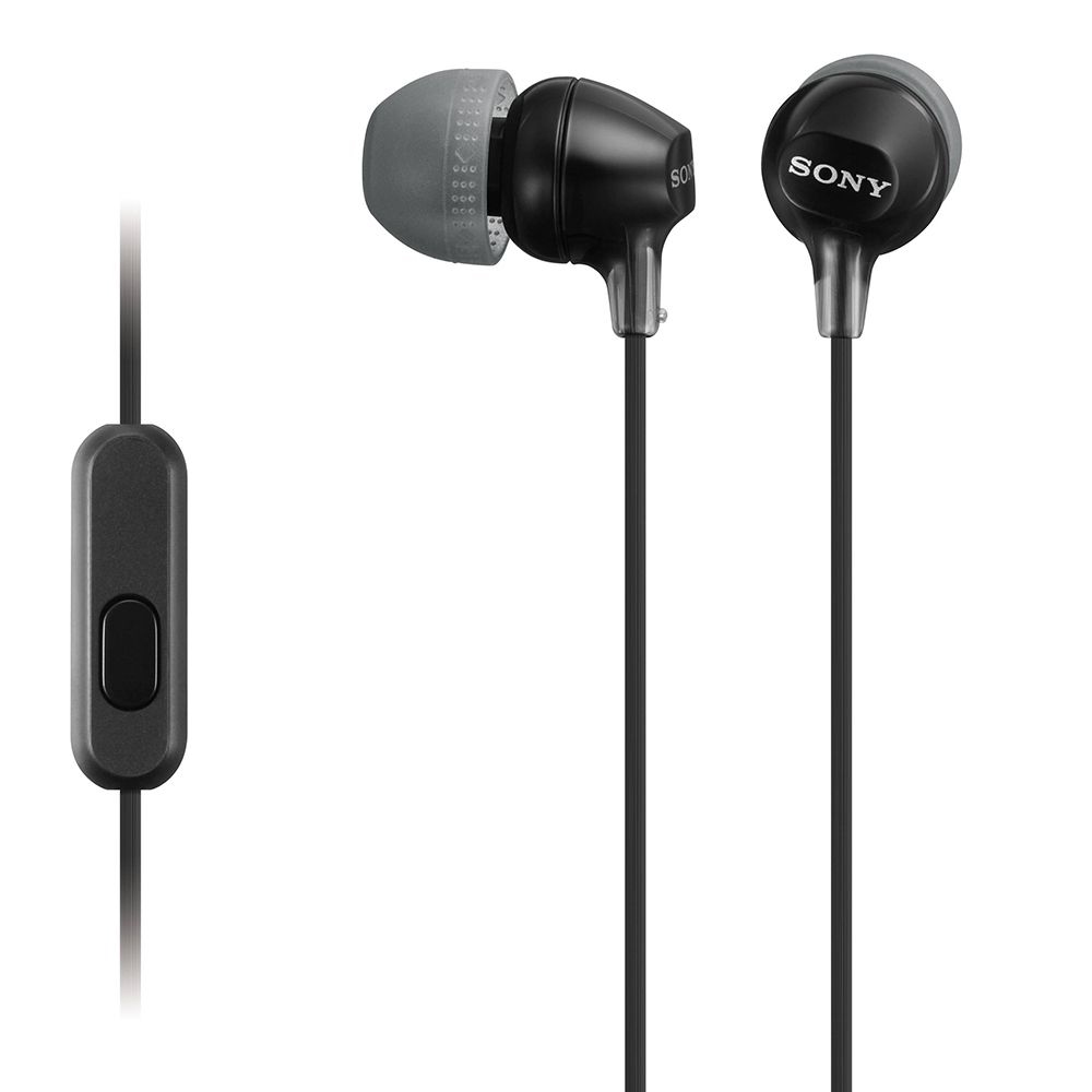 Auricular Sony MDR-EX15AP 3.5MM C/Mic- Black