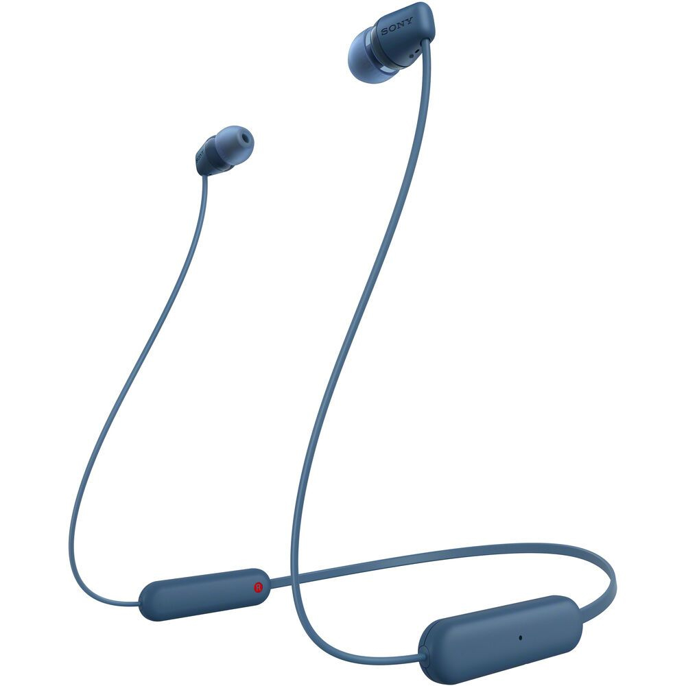 Auricular Sony Bluetooth WI-C100 - Blue