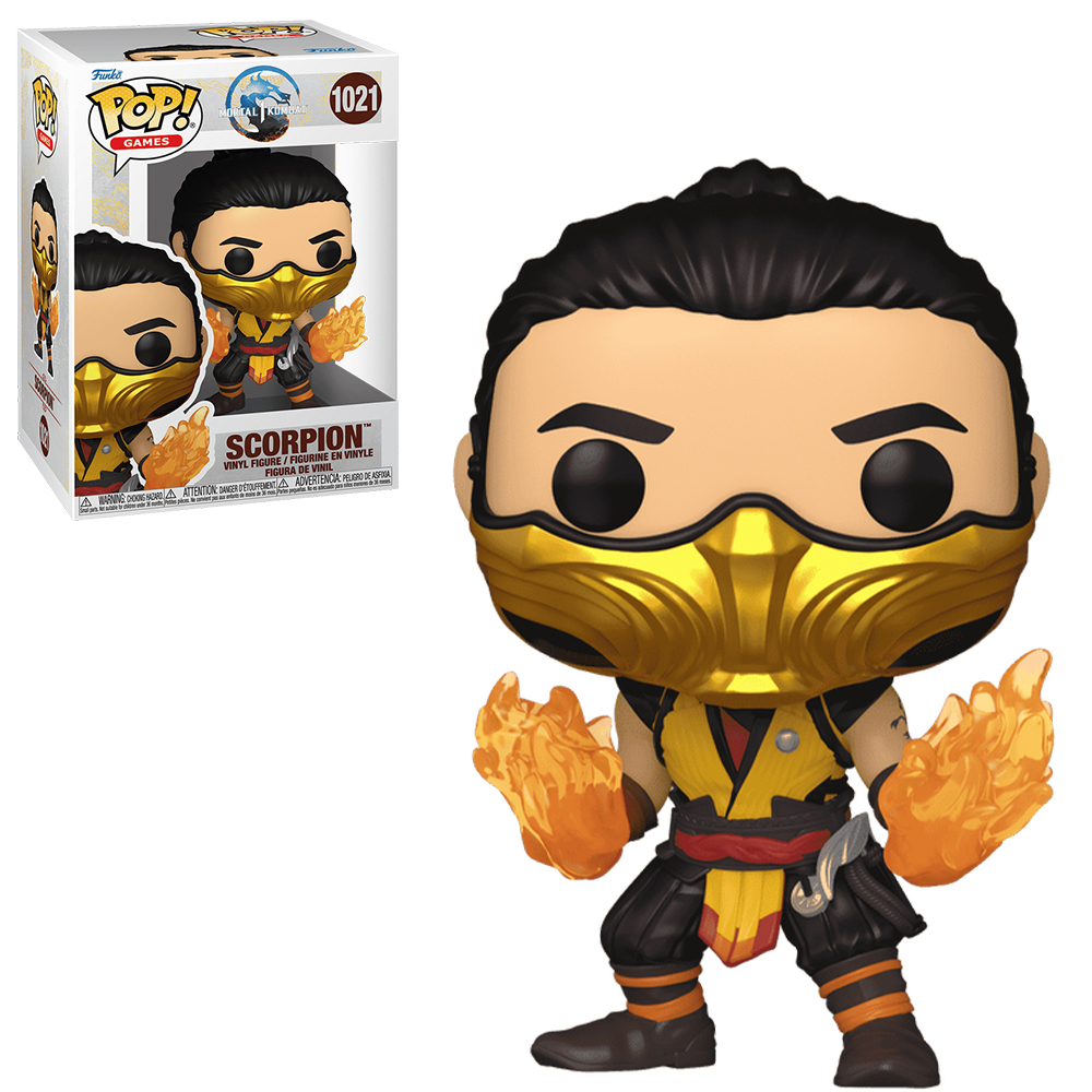 Funko Pop! Mortal Kombat 1 - Scorpion 1021 (Caja Fea)