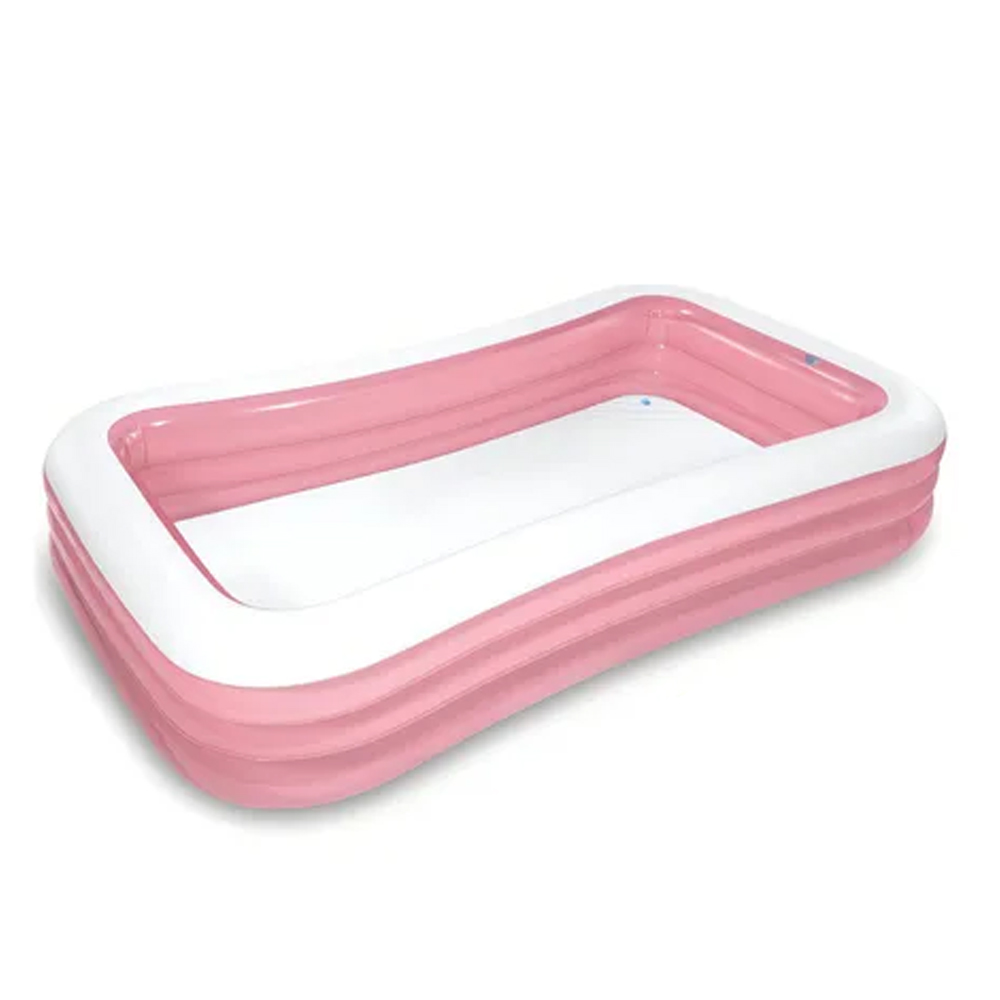 Pscina Intex 58487 Hinchable Rectangular 1050L - Rosa