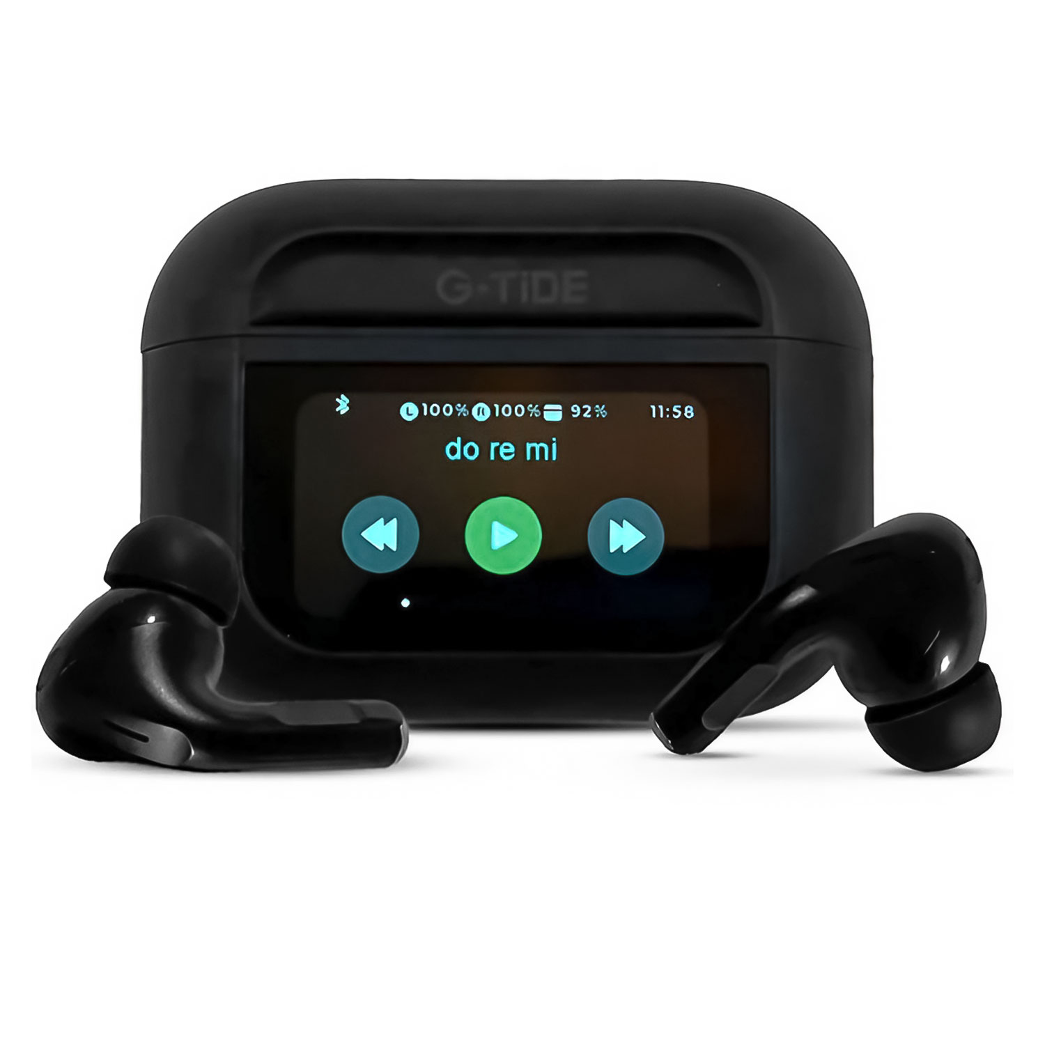 Auricular Inalámbrico G-Tide Future Pod Wireless/Mic - Black