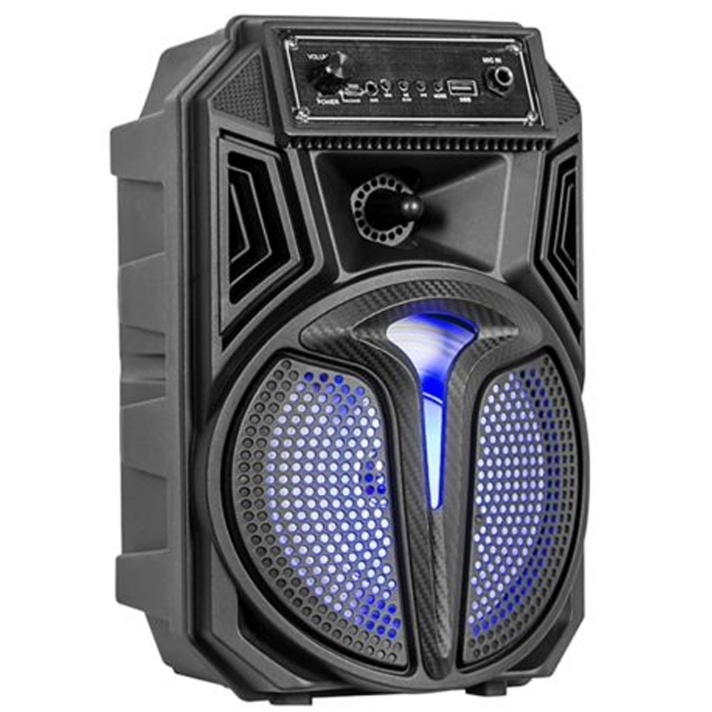 Speaker Kolav-S1203 LED 25W Bluetooth/USB/SD/FM/AUX - Black