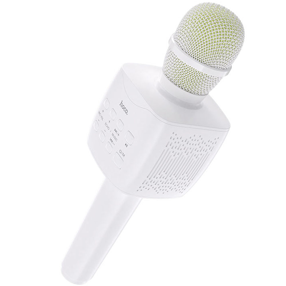 Microfono Karaoke BK5 Bluetooth USB - White