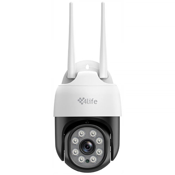Cámara IP 4Life FLD4G-S HD 360° Wi-Fi/3.6mm - Blanco