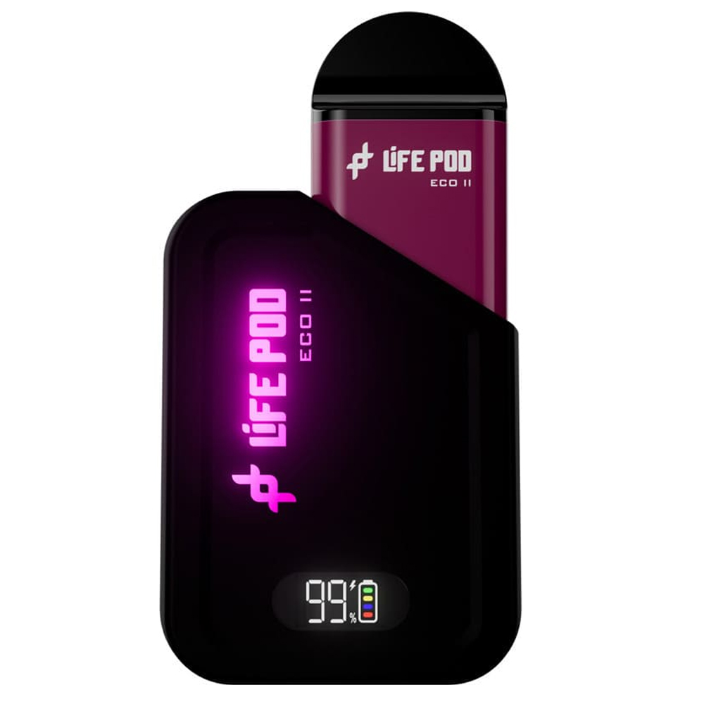 Vape Desechable Life Pod Eco II Kit 10000 Puffs - Blackberry Ice