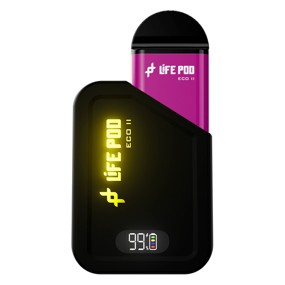 Vape Desechable Life Pod Eco Kit II 10000 Puffs 5% Nicotina - Grape Honeydew