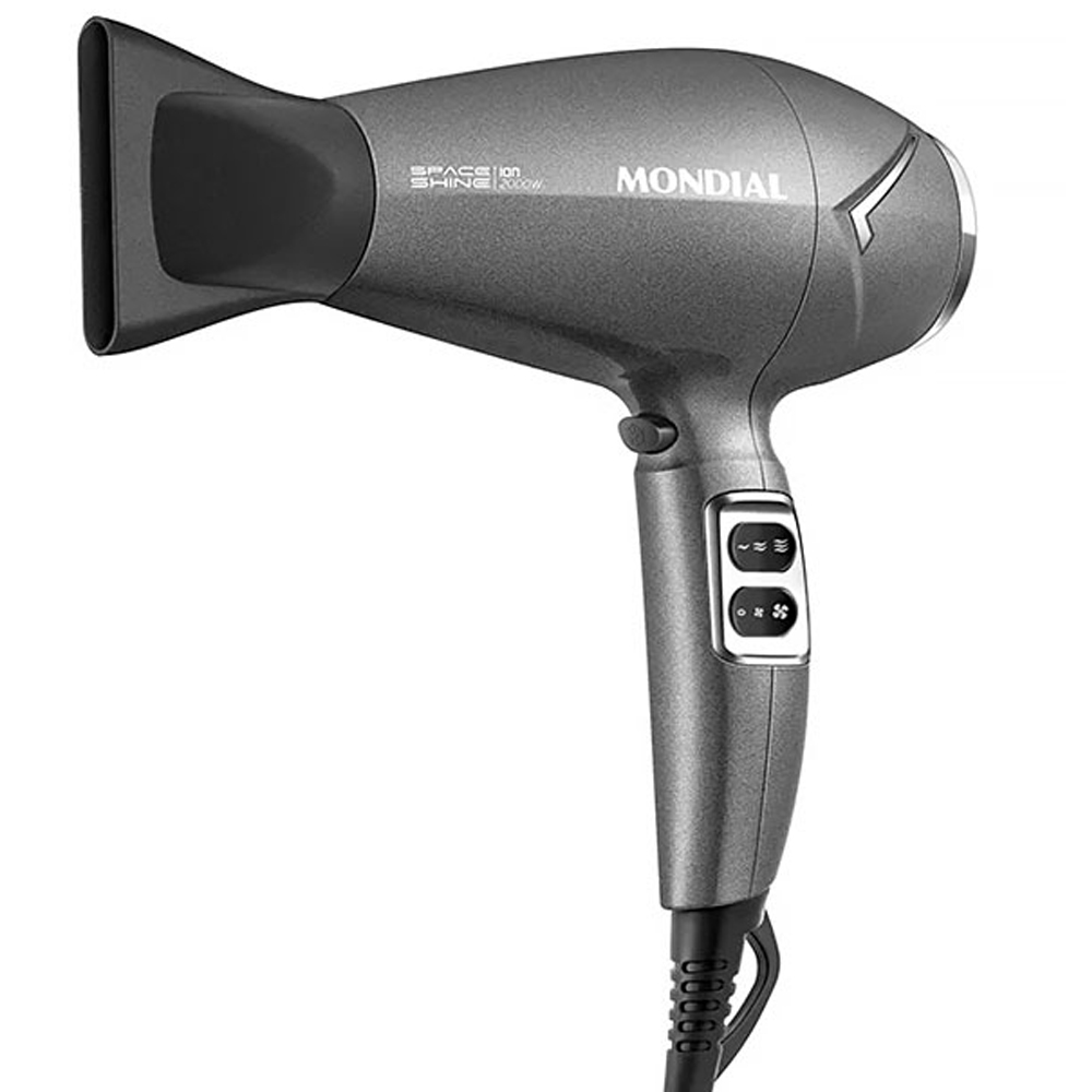 Secador de Cabello Mondial Space Shine SC-20 2000w/110V - Gris