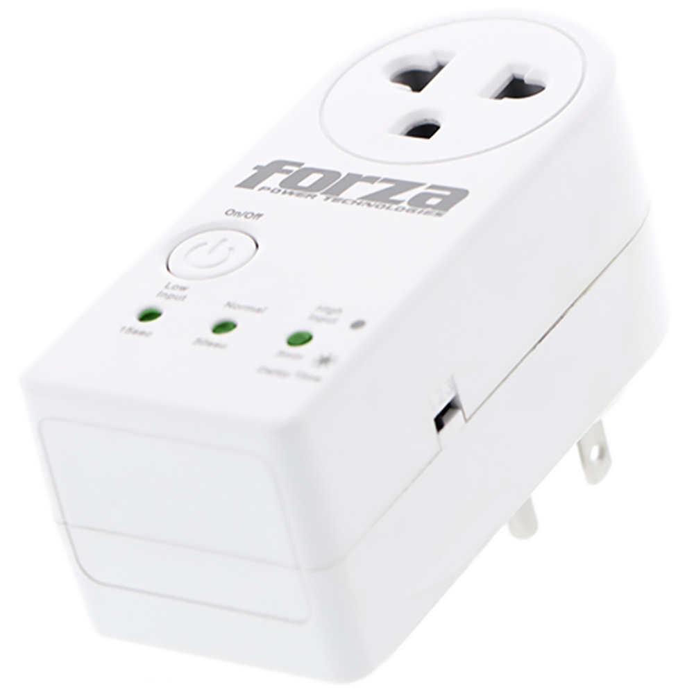 Tomacorriente con Protección Forza FVR-4402B 4400W/220V - Blanco