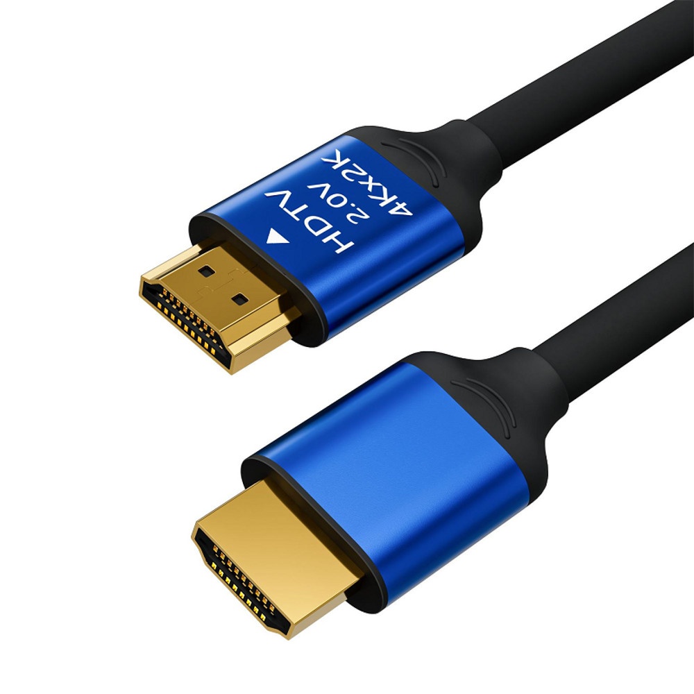 Cable HDMI HDTV HD 2.0V Premium 60HZ/20 Metros - Black/Blue