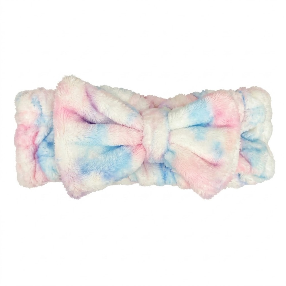 Spa Solutions Plush Big Bow Headband