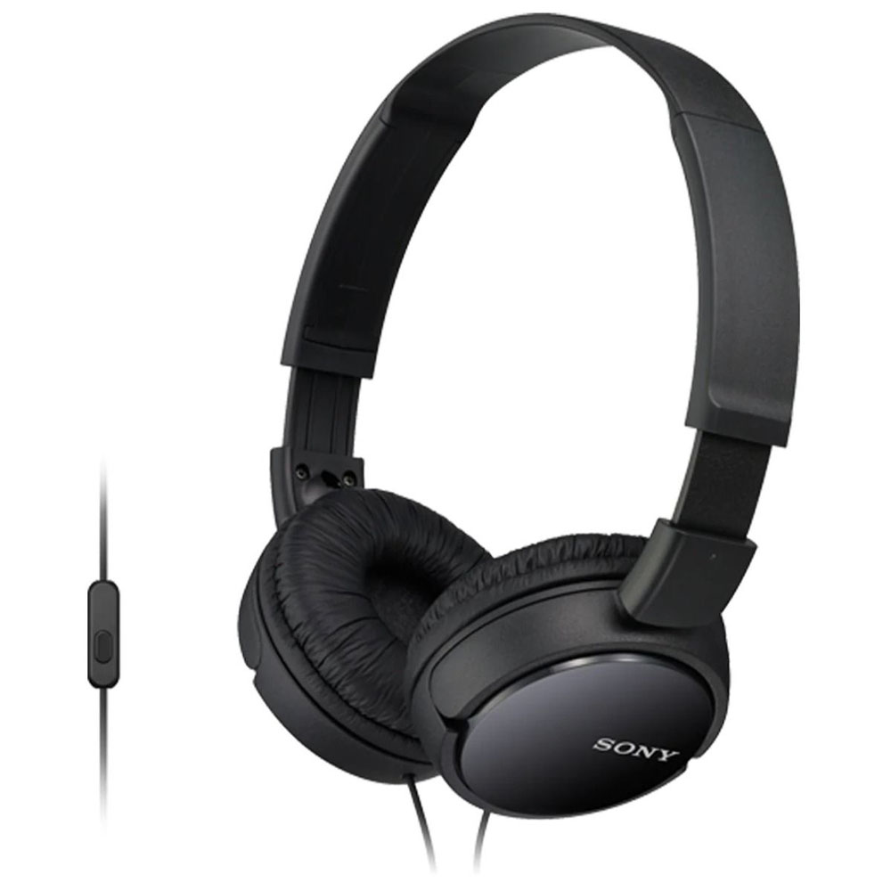 Auricular Sony MDR-ZX110 AP con Micrófono - Black