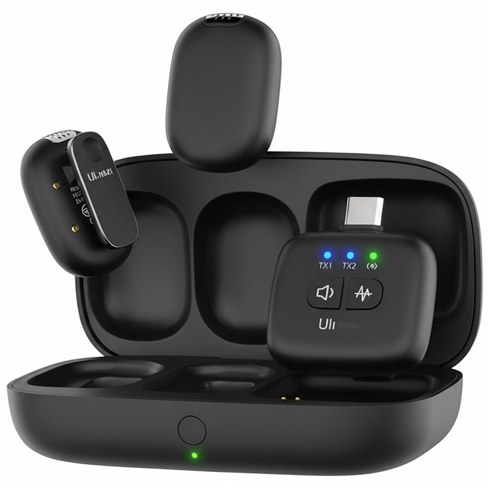 Microfono Inalambrico Ulanzi A30 Tipo-C - Black