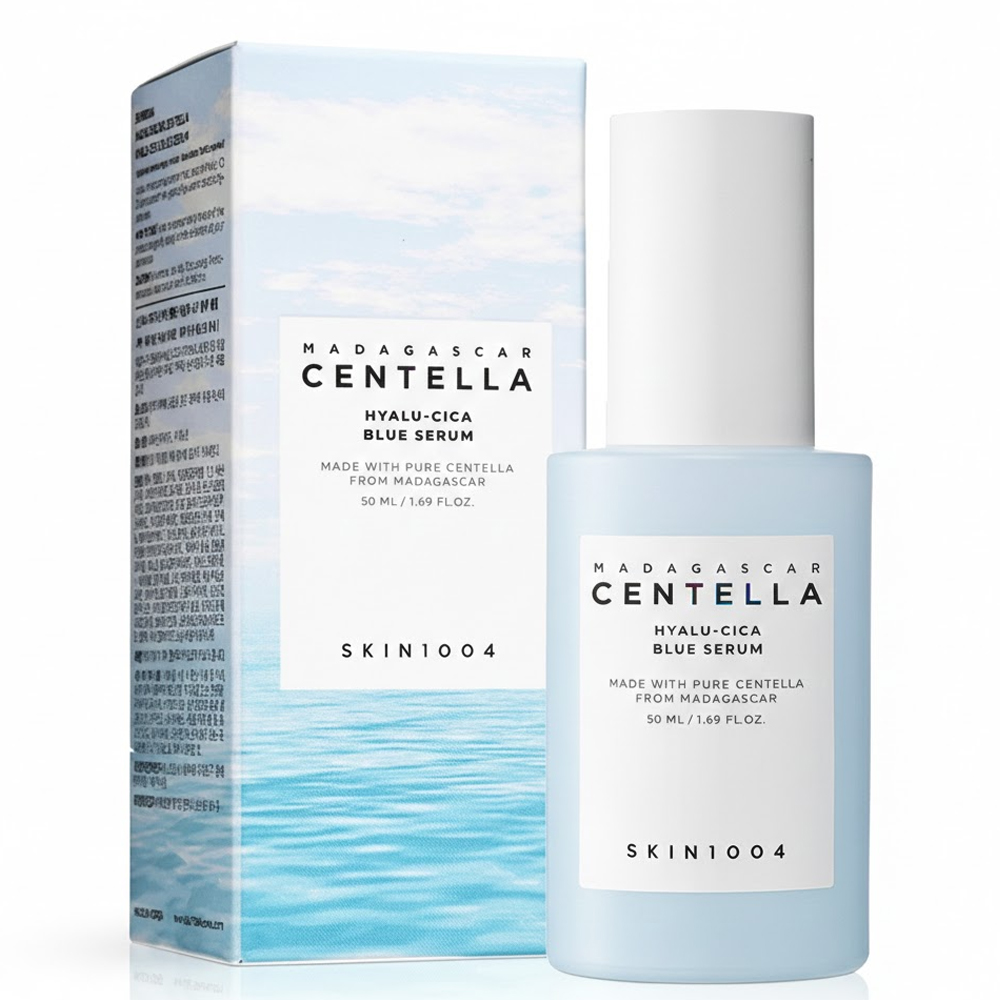 Serum Facial SKIN1004 Madagascar Cantella Hyalu-Cica Blue - 50mL