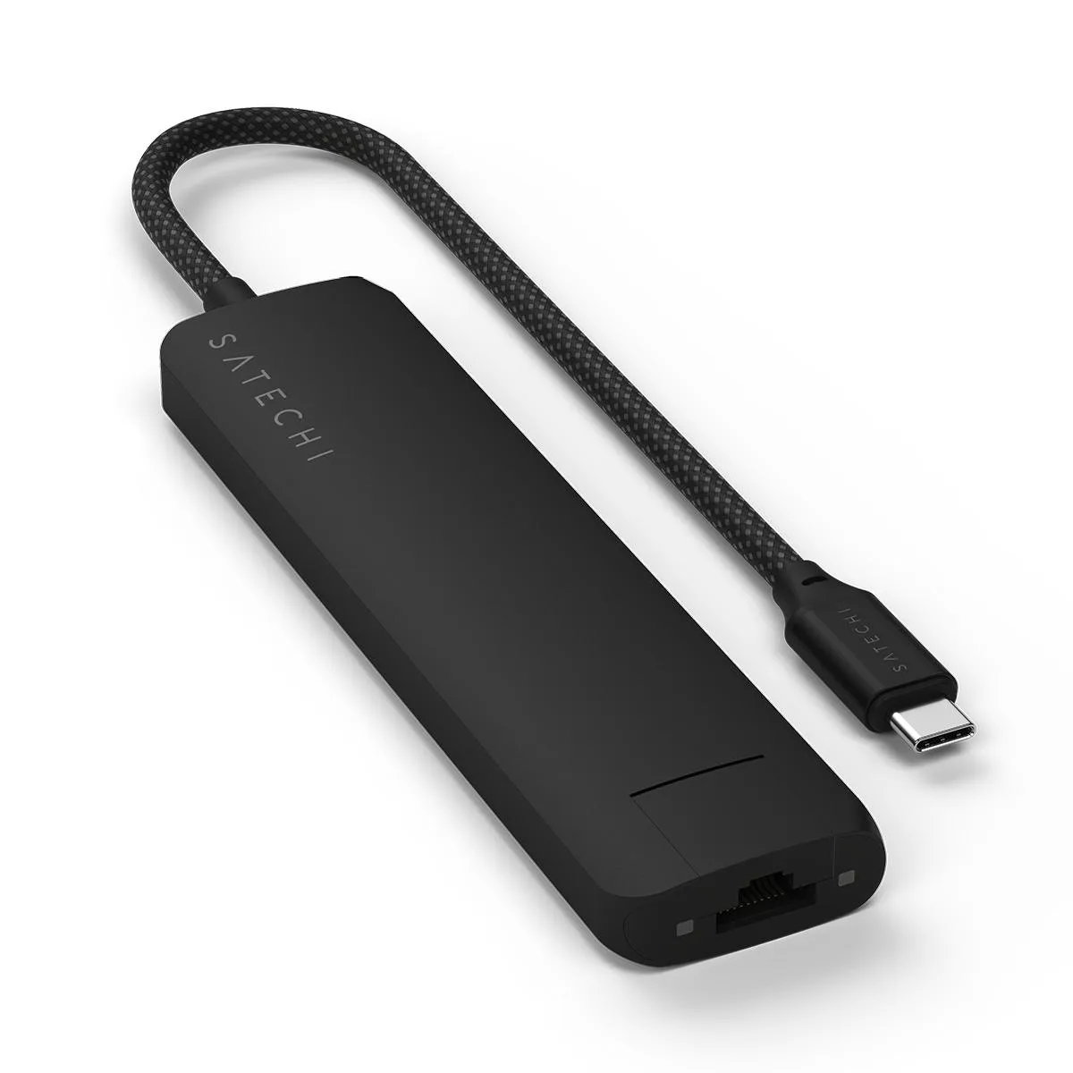 Hub Satechi ST-P7SK Slim Multiport 7 en 1 USB-C - Black
