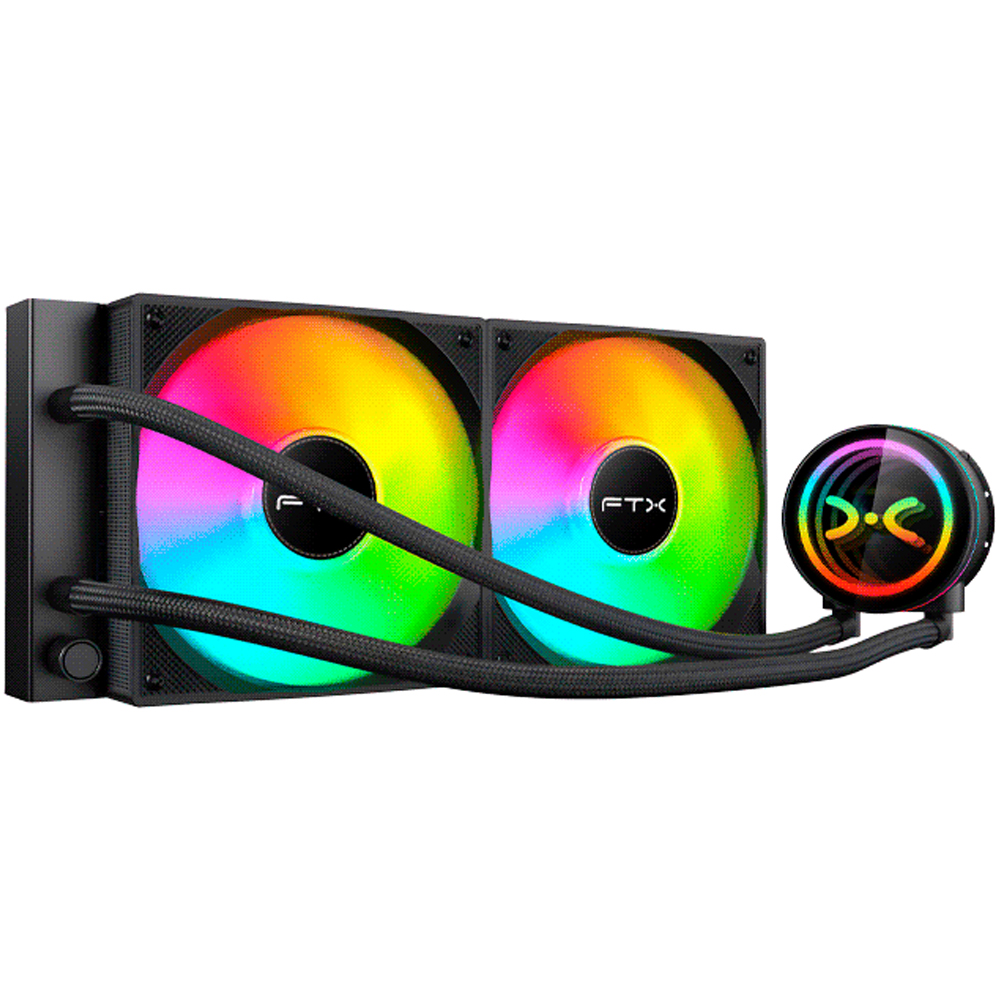 Water Cooler para CPU FTX FTXWC-B240 240MM RGB 115X/1200/1700/AM4/AM5