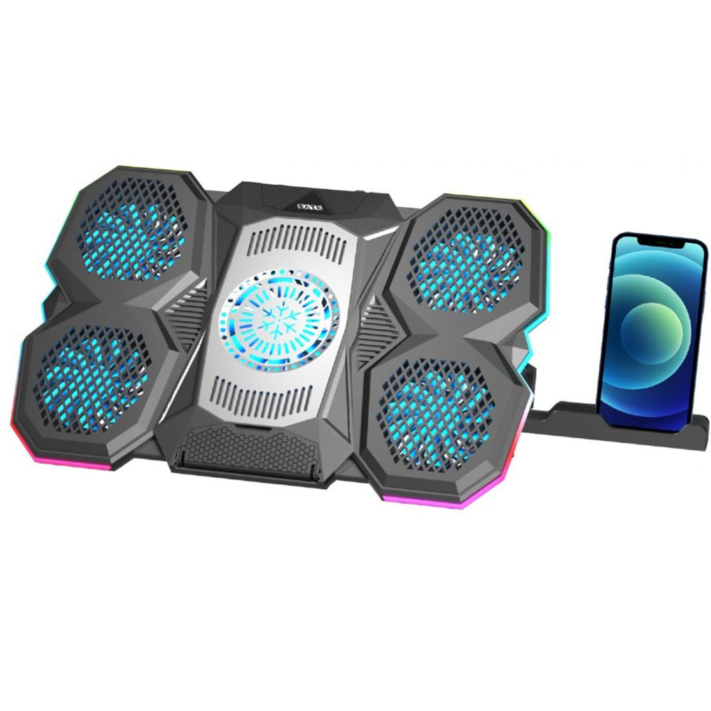 Cooler para Notebook Satellite A-CP44 17" Led RGB - Gris