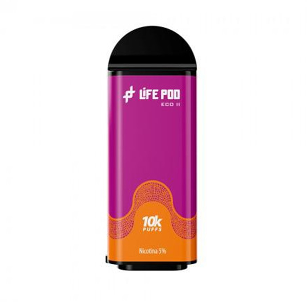 Vaper Life Pod Eco 2 Cartridge 10000 Puffs 5% Nicotina - Grape Honeydew (Cartucho)