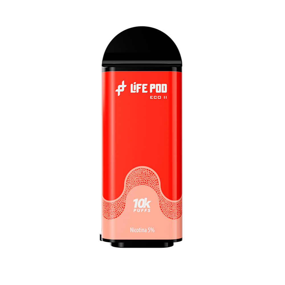 Vaper Life Pod Eco 2 Cartridge 10000 Puffs 5% Nicotina - Watermelon Peach Ice (Cartucho)
