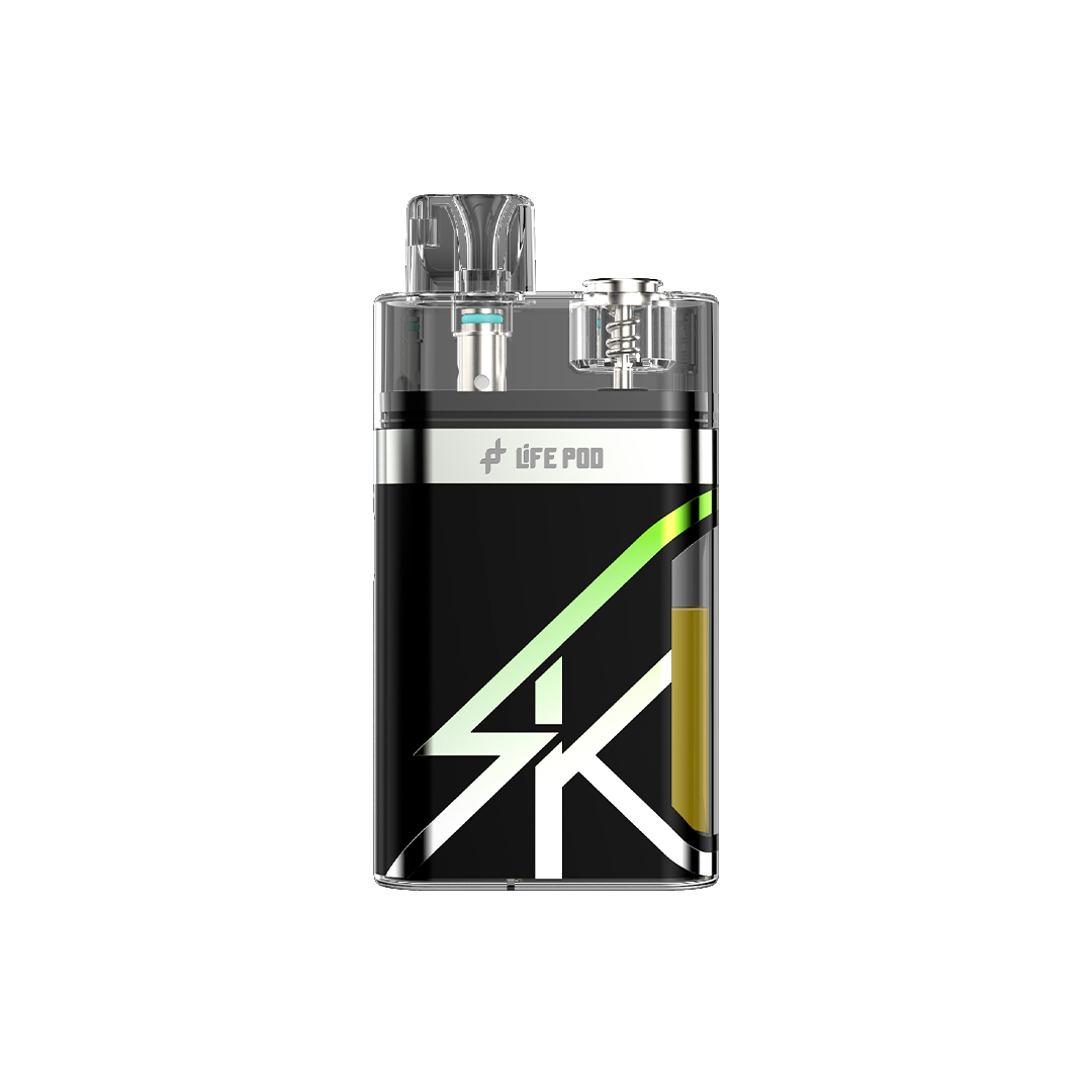Vape Desechable Life Pod SK Kit 10000 Puffs con 5% Nicotina - Lemont Grass