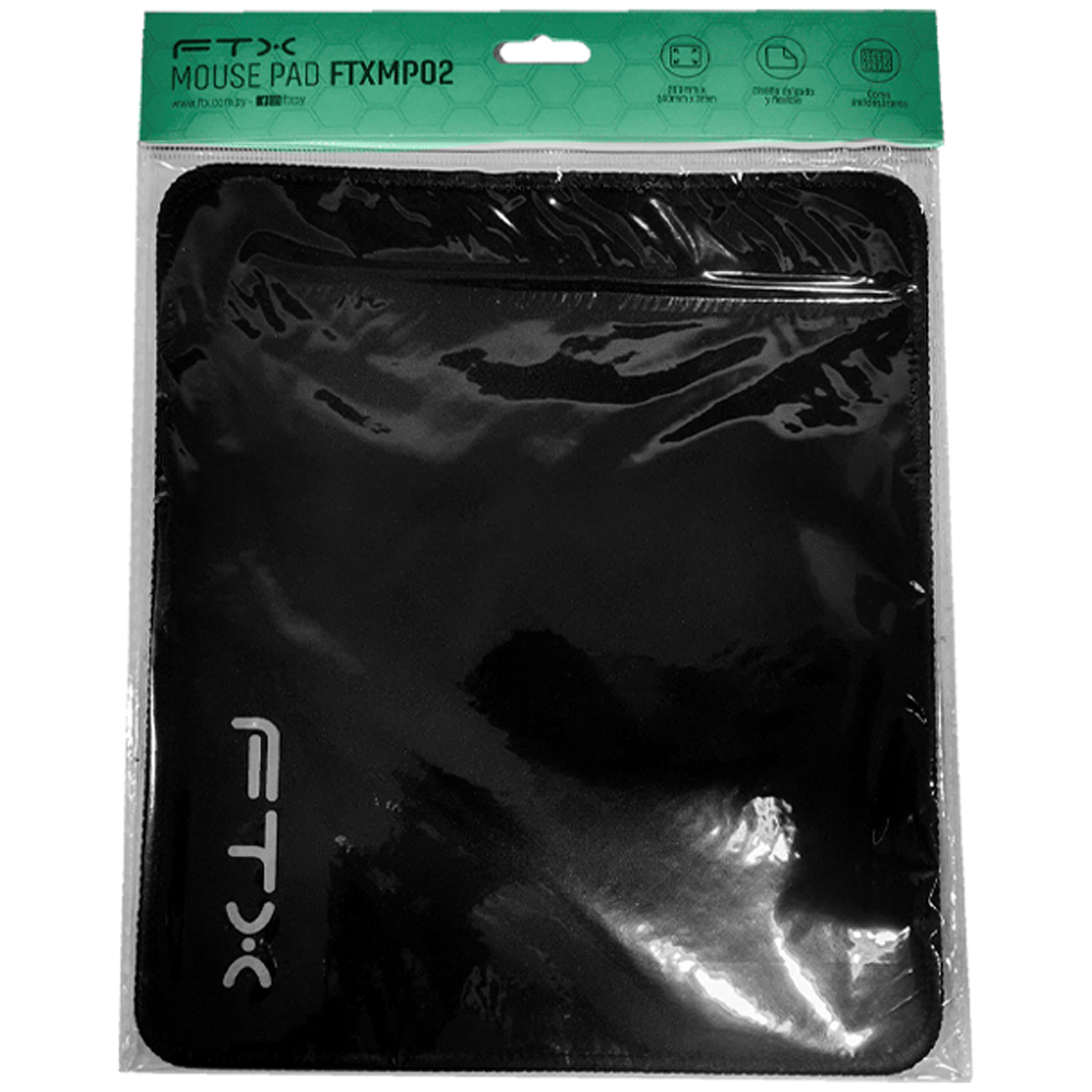 Mouse Pad FTX FTXMP02 20X24CM - Negro