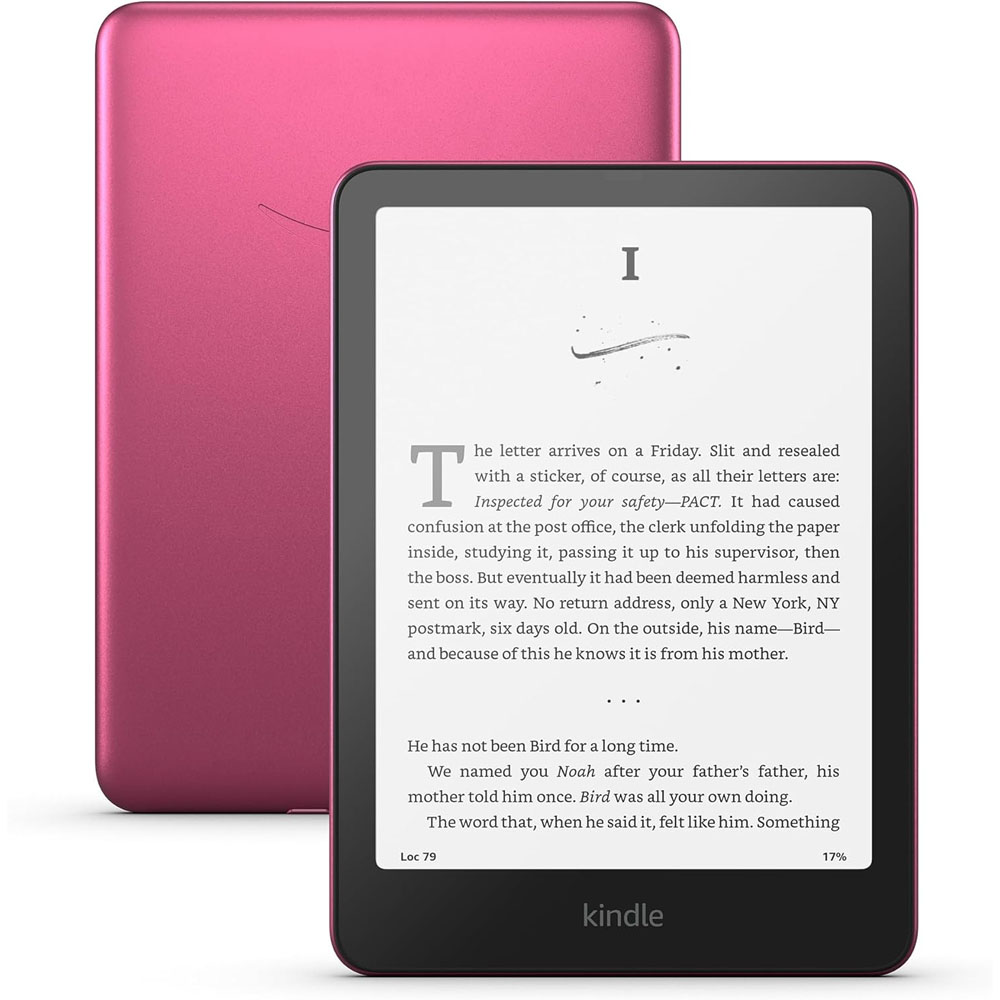Ebook Amazon Kindle Paperwhite 7'' 32GB 2024 - Signature Mettallic Raspberry