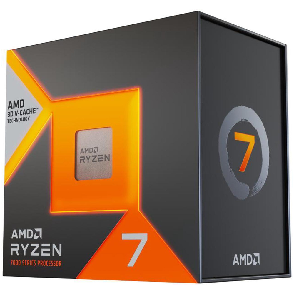 Procesador AMD Ryzen 7-7800X3D de 4.2GHZ 104MB cache 100-100000910WOF Sin Cooler