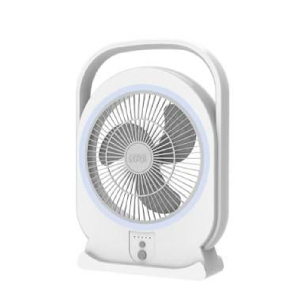 Ventilador de Mesa Winningstar ST-4064 8" 6W/Recargable/USB-C/5Vel - Blanco