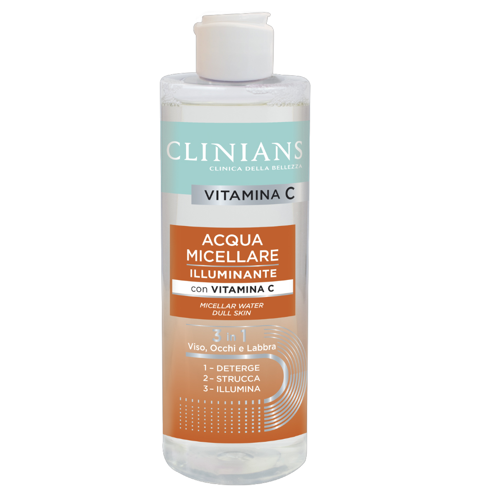 Clinians Acqua Micellare  Illuminante Vitamina C 3en1 - 400mL