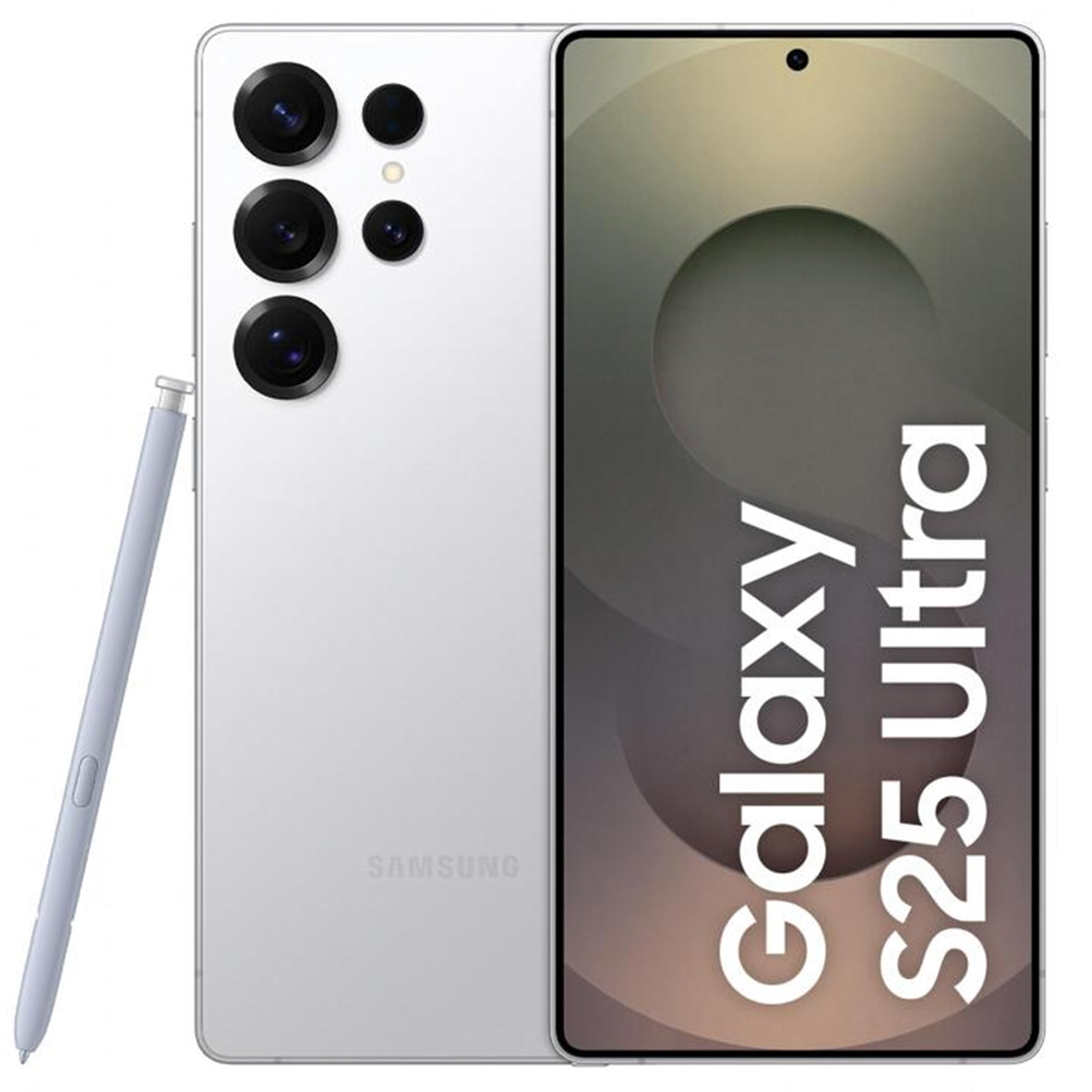 Smartphone Samsung Galaxy S25 Ultra S938B 5G DS 12/256GB 6.9" 12MP/10+50+50+200MP - White Silver (GAR. PY/UR/AR)