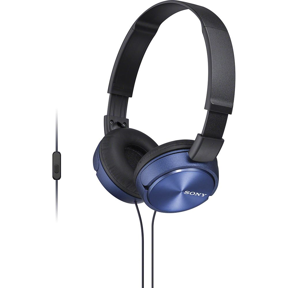 Auricular Sony MDR-ZX310 AP  Con Microfono - Blue