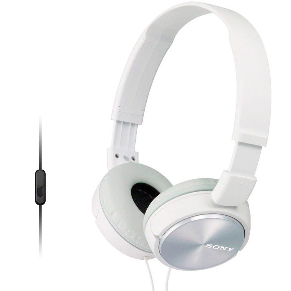 Auricular Sony MDR-ZX310 AP C/Microfono - Blanco