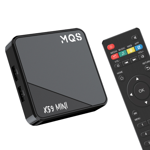 Receptor Tv Box MQS X59 Mini 64GB/256GB Wi-Fi - Black