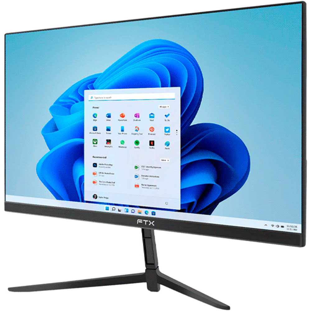 Monitor FTX M24VHDFML 24" FHD VGA/HDMI/75HZ/1MS/S/Bisel - Black