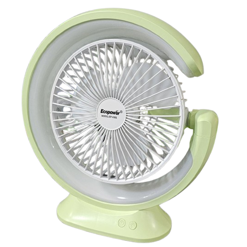 Ventilador Portatil Ecopower EP-V301 5W/5V//RECAR- Verde
