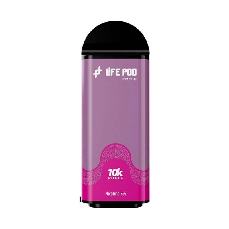 Vape Desechable Life Pod Eco 2 Cartridge 10000 Puffs 5% Nicotina - Blue Razz