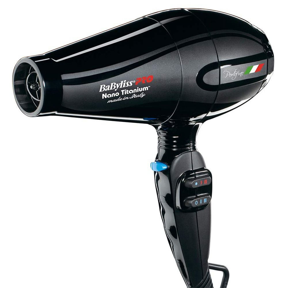 Secador BabylissPro Nano Titanium Portofino BNT6610NUZ 220-50/60 - Black
