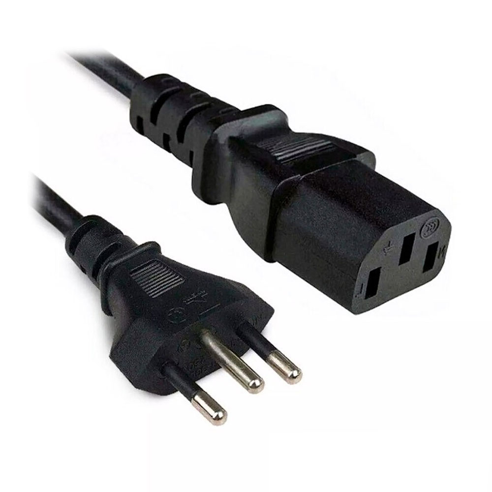 Cable de Fuerza para PC/UPS/Printer 1.8Mts 10A 250V Padrón USA