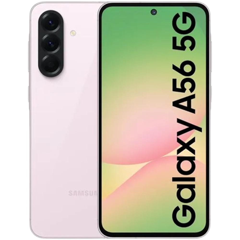 Smartphone Samsung Galaxy A56 A566E 6.7" 5G DS 8/128GB 50+12+5/12Mp A15 - Light Pink